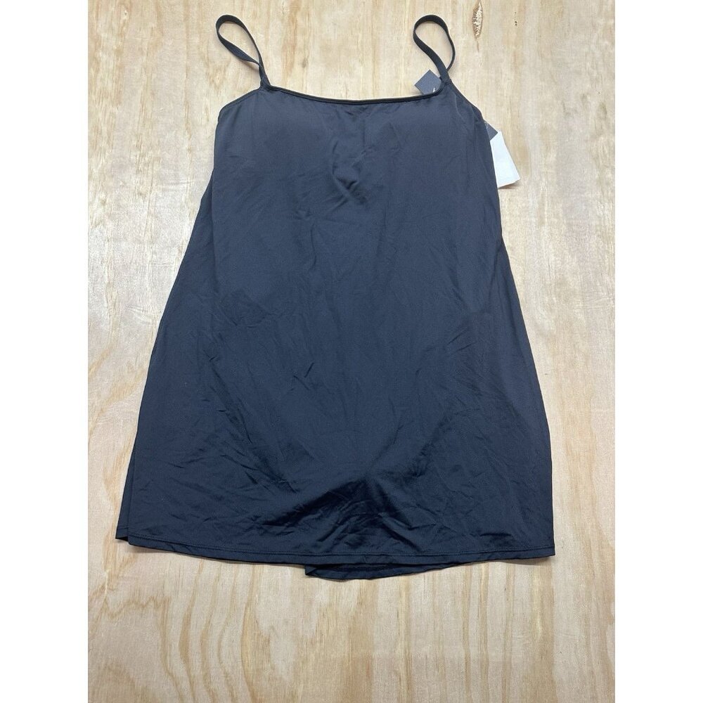 La Blanca Black Swimsuit Skirt UPF 50 Sz 6 One Piece Slimming‎ NWTs $130